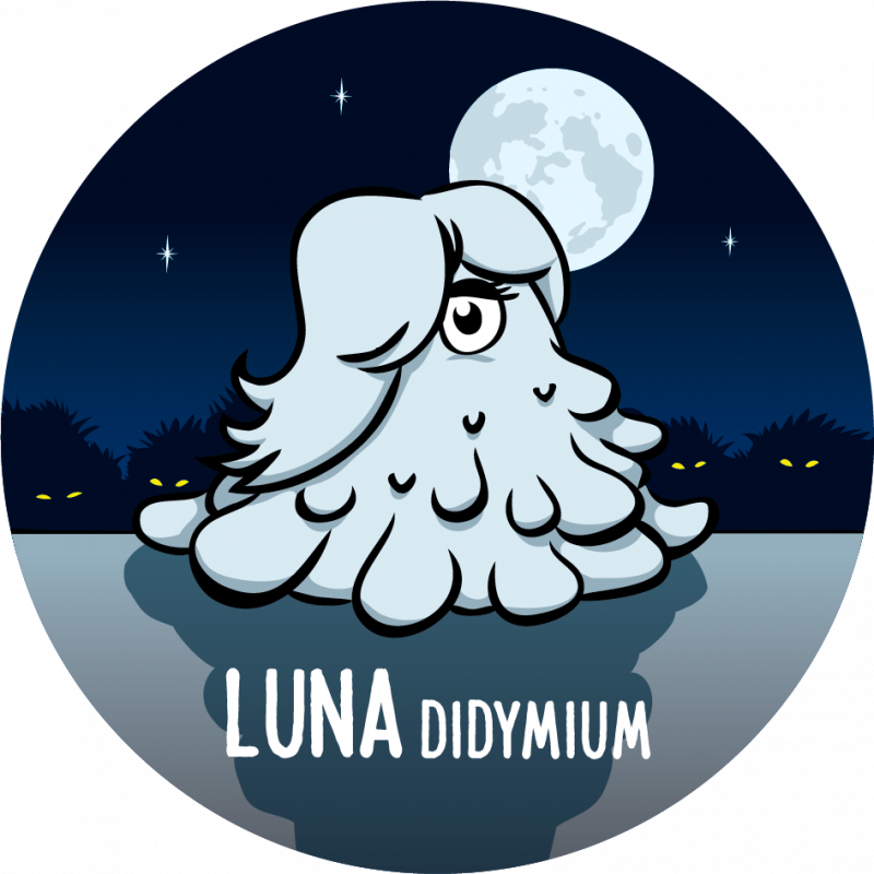 Blob Blanc Luna Dydimium