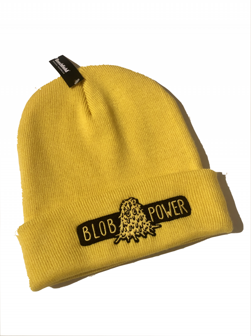 Bonnet jaune Blob Power 1